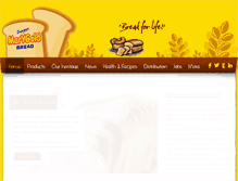 Tablet Screenshot of marygoldbread.com